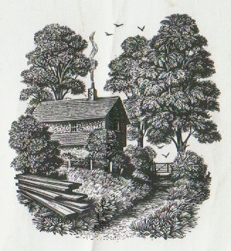 Detail from cover: woodcut by Andrew Davidson