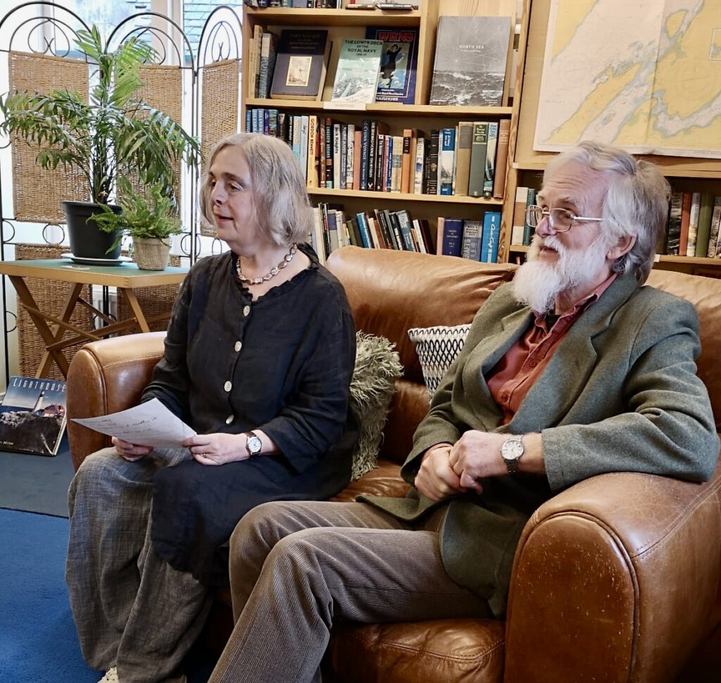Editor and Author at the Logie Steading Bookshop